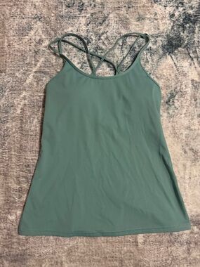 Old Navy Sage Green Strappy active cami